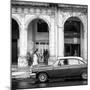 Cuba Fuerte Collection SQ BW - Havana Street Scene-Philippe Hugonnard-Mounted Photographic Print