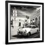 Cuba Fuerte Collection SQ BW - Main square of Santa Clara-Philippe Hugonnard-Framed Photographic Print