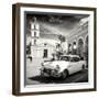 Cuba Fuerte Collection SQ BW - Main square of Santa Clara-Philippe Hugonnard-Framed Photographic Print