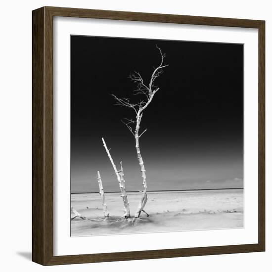 Cuba Fuerte Collection SQ BW - Ocean Nature-Philippe Hugonnard-Framed Photographic Print