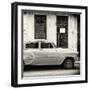 Cuba Fuerte Collection SQ BW - Old Bel Air Classic Car-Philippe Hugonnard-Framed Photographic Print