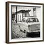 Cuba Fuerte Collection SQ BW - Old Car in Trinidad-Philippe Hugonnard-Framed Photographic Print