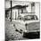 Cuba Fuerte Collection SQ BW - Old Car in Trinidad-Philippe Hugonnard-Mounted Photographic Print