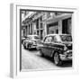 Cuba Fuerte Collection SQ BW - Old Cars Chevrolet-Philippe Hugonnard-Framed Photographic Print