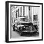 Cuba Fuerte Collection SQ BW - Old Chevrolet in Havana II-Philippe Hugonnard-Framed Photographic Print