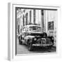 Cuba Fuerte Collection SQ BW - Old Chevrolet in Havana II-Philippe Hugonnard-Framed Photographic Print