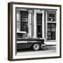 Cuba Fuerte Collection SQ BW - Old Classic American Car II-Philippe Hugonnard-Framed Photographic Print