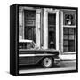 Cuba Fuerte Collection SQ BW - Old Classic American Car II-Philippe Hugonnard-Framed Stretched Canvas