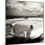 Cuba Fuerte Collection SQ BW - Old Classic Car Cabriolet-Philippe Hugonnard-Mounted Photographic Print