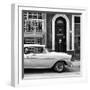 Cuba Fuerte Collection SQ BW - Old Classic Car in Havana II-Philippe Hugonnard-Framed Photographic Print