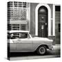 Cuba Fuerte Collection SQ BW - Old Classic Car in Havana-Philippe Hugonnard-Stretched Canvas