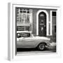 Cuba Fuerte Collection SQ BW - Old Classic Car in Havana-Philippe Hugonnard-Framed Photographic Print