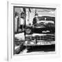 Cuba Fuerte Collection SQ BW - Old Classic Chevrolet-Philippe Hugonnard-Framed Photographic Print