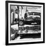 Cuba Fuerte Collection SQ BW - Old Classic Chevrolet-Philippe Hugonnard-Framed Photographic Print