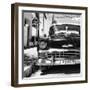 Cuba Fuerte Collection SQ BW - Old Classic Chevrolet-Philippe Hugonnard-Framed Photographic Print