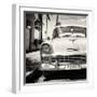 Cuba Fuerte Collection SQ BW - Old Classic Chevy-Philippe Hugonnard-Framed Photographic Print