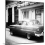 Cuba Fuerte Collection SQ BW - Old Cuban Car-Philippe Hugonnard-Mounted Photographic Print
