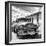 Cuba Fuerte Collection SQ BW - Old Cuban Chevy II-Philippe Hugonnard-Framed Photographic Print