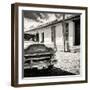 Cuba Fuerte Collection SQ BW - Old Cuban Chevy III-Philippe Hugonnard-Framed Photographic Print