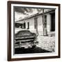 Cuba Fuerte Collection SQ BW - Old Cuban Chevy III-Philippe Hugonnard-Framed Photographic Print