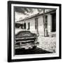 Cuba Fuerte Collection SQ BW - Old Cuban Chevy III-Philippe Hugonnard-Framed Photographic Print