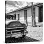 Cuba Fuerte Collection SQ BW - Old Cuban Chevy IV-Philippe Hugonnard-Stretched Canvas