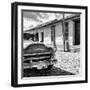 Cuba Fuerte Collection SQ BW - Old Cuban Chevy IV-Philippe Hugonnard-Framed Photographic Print