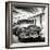 Cuba Fuerte Collection SQ BW - Old Cuban Chevy-Philippe Hugonnard-Framed Photographic Print