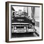 Cuba Fuerte Collection SQ BW - Old Cuban Taxi-Philippe Hugonnard-Framed Photographic Print