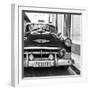 Cuba Fuerte Collection SQ BW - Old Cuban Taxi-Philippe Hugonnard-Framed Photographic Print