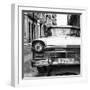 Cuba Fuerte Collection SQ BW - Old Ford Car II-Philippe Hugonnard-Framed Photographic Print