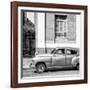 Cuba Fuerte Collection SQ BW - Old Taxi II-Philippe Hugonnard-Framed Photographic Print