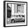 Cuba Fuerte Collection SQ BW - Old Taxi II-Philippe Hugonnard-Framed Photographic Print