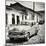 Cuba Fuerte Collection SQ BW - Old Taxi in Trinidad-Philippe Hugonnard-Mounted Photographic Print