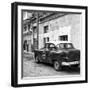 Cuba Fuerte Collection SQ BW - Old Taxi Pontiac 1953-Philippe Hugonnard-Framed Photographic Print