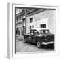 Cuba Fuerte Collection SQ BW - Old Taxi Pontiac 1953-Philippe Hugonnard-Framed Photographic Print