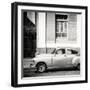 Cuba Fuerte Collection SQ BW - Old Taxi-Philippe Hugonnard-Framed Photographic Print