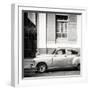 Cuba Fuerte Collection SQ BW - Old Taxi-Philippe Hugonnard-Framed Photographic Print