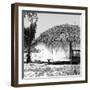 Cuba Fuerte Collection SQ BW - Paradise Beach Hut-Philippe Hugonnard-Framed Photographic Print