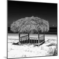 Cuba Fuerte Collection SQ BW - Paradise Beach-Philippe Hugonnard-Mounted Photographic Print
