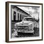 Cuba Fuerte Collection SQ BW - Plymouth Classic Car II-Philippe Hugonnard-Framed Photographic Print