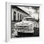 Cuba Fuerte Collection SQ BW - Plymouth Classic Car-Philippe Hugonnard-Framed Photographic Print