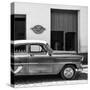 Cuba Fuerte Collection SQ BW - Retro Car Trinidad II-Philippe Hugonnard-Stretched Canvas