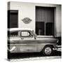 Cuba Fuerte Collection SQ BW - Retro Car Trinidad-Philippe Hugonnard-Stretched Canvas