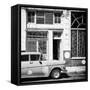 Cuba Fuerte Collection SQ BW - Retro Car-Philippe Hugonnard-Framed Stretched Canvas