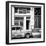 Cuba Fuerte Collection SQ BW - Retro Car-Philippe Hugonnard-Framed Photographic Print