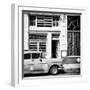 Cuba Fuerte Collection SQ BW - Retro Car-Philippe Hugonnard-Framed Photographic Print