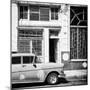 Cuba Fuerte Collection SQ BW - Retro Car-Philippe Hugonnard-Mounted Photographic Print