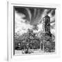 Cuba Fuerte Collection SQ BW - Santa Ana Church in Trinidad II-Philippe Hugonnard-Framed Photographic Print