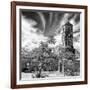 Cuba Fuerte Collection SQ BW - Santa Ana Church in Trinidad II-Philippe Hugonnard-Framed Photographic Print